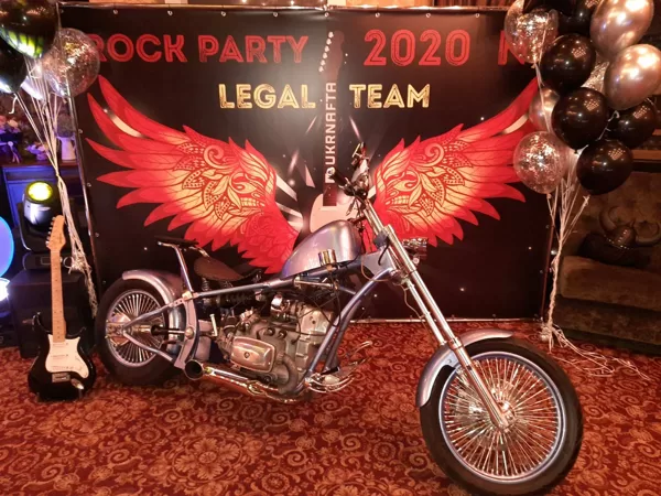 Мотоцикл и гитара на Rock Party